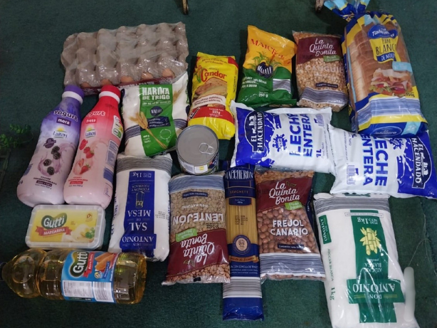 Entrega de KIT de víveres mensual a la casa de reposo VIDA Y LIBERTAD EN JESÚS 001